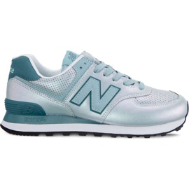 New Balance Wl574ksa Sheen Pack Mineral salvia med ydre banker grøn