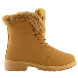Tømmerstøvler kamel BL137P Camel brun