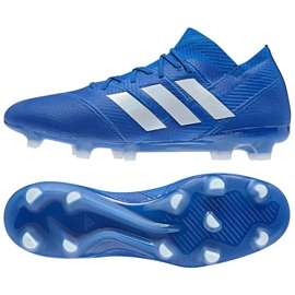 Adidas Nemeziz 18.1 FG M DB2080 fodboldstøvler blå