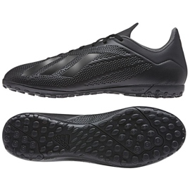 Adidas X Tango 18.4 Tf M DB2480 fodboldstøvler sort sort