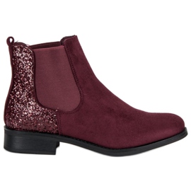 Seastar Burgundy Jodhpur støvler rød