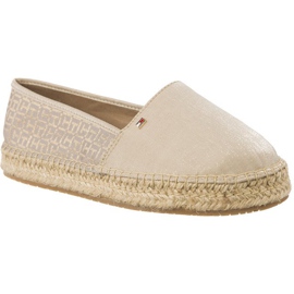 Tommy Hilfiger Mønster Espadrille brun