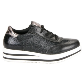 Fama Moderigtige sneakers sort