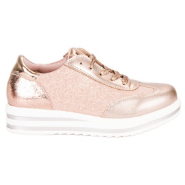 Fama Moderigtige sneakers lyserød