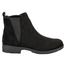 Via Giulia  Suede Jodhpur støvler sort