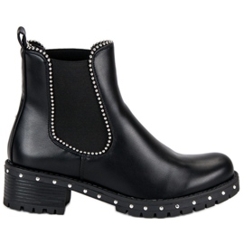 Bestelle Rock Boot Jodhpur støvler sort