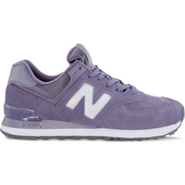 New Balance Wl574fhb Holiday Sparkler Deep Cosmic Sky med Marblehead violet