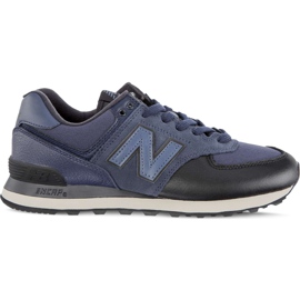 New Balance Ml574lhg Navy Black sort blå flerfarvet