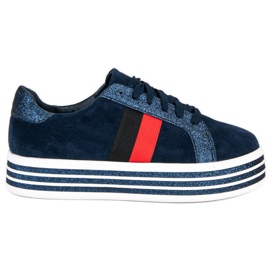Sneakers på VICES -platformen blå