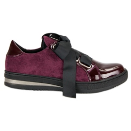 Filippo Elegante sneakers violet rød