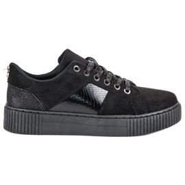 Stilfulde sorte sneakers