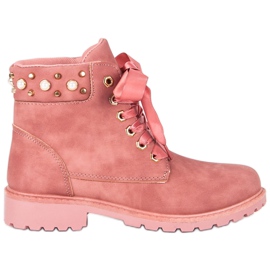 McKey Pink Casual Trappers lyserød