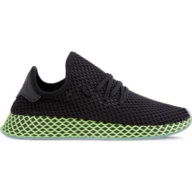 Adidas Deerupt Runner Core Black Core Sort Ash Blue