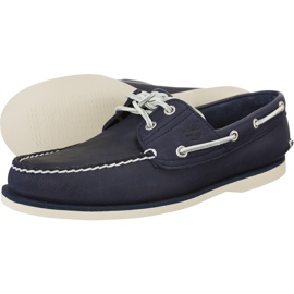 Timberland Classic Boat 2 Eye Fhu marine blå
