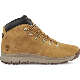Timberland World Hiker Mid Wheat orange gul