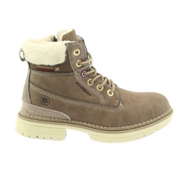 American Club Amerikanske støvler bootees vinterstøvler 708122 brun