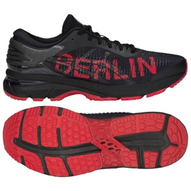 Løbesko Asics Gel Kayano 25 Berlin M 1011A133-001 sort flerfarvet