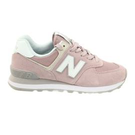New Balance WL574ESP pink grå lyserød