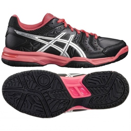 Asics Gel Squad 70 W E568Y-9093 håndboldsko sort sort