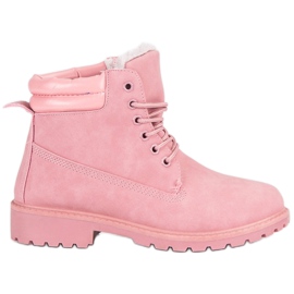 Pink Warm Trappers lyserød