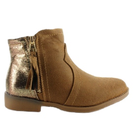 Børnes Chelsea støvler k1647301 Camel brun