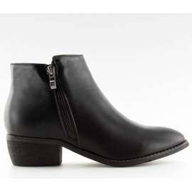 Sorte Chelsea støvler til kvinder 9082 Sort