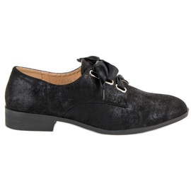 Juliet Bundet brogues sort