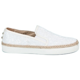J. Star Moderigtige kvinders sneakers hvid