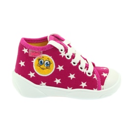 Befado børnesko sneakers tøfler 218p055 hvid lyserød