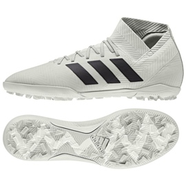 Adidas Nemeziz Tango 18.3 Tf M DB2212 fodboldstøvler hvid hvid
