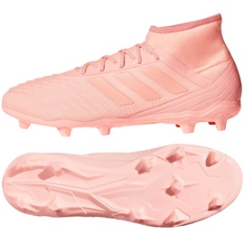 Adidas Predator 18.2 Fg fodboldstøvler lyserød