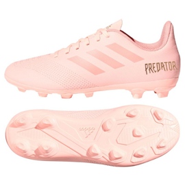 Adidas Predator 18.4 FxG fodboldstøvler lyserød