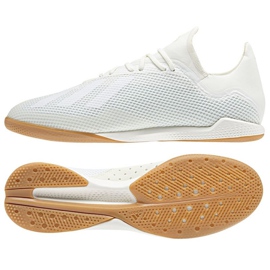 Indendørs sko adidas X Tango 18.3 In M hvid