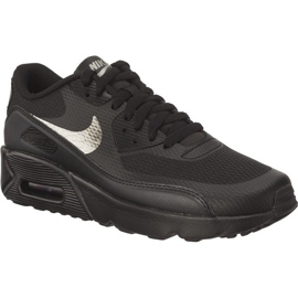 Nike Air Max 90 Ultra 2 0 Gs Sort Sort Metallisk Tin