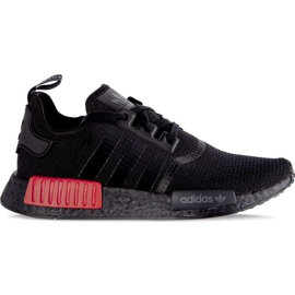 Adidas Nmd_r1 Core Black Core Black Lush Red sort