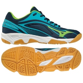 Håndboldsko Mizuno Mirage Star 2 Jr. X1GC170536 blå