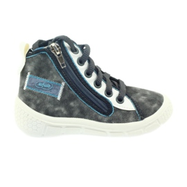 Befado børnesko sneakers tøfler 547x001 hvid blå grå