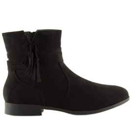 Sort ruskind støvler LL022 Sort