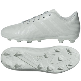 Adidas Nemeziz 18.4 FxG fodboldstøvler hvid