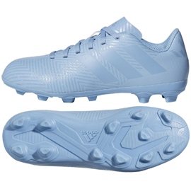Adidas Nemeziz Messi 18.4 FxG Jr DB2368 fodboldstøvler flerfarvet blå