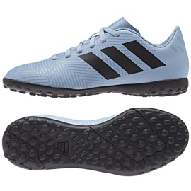 Adidas Nemeziz Messi Tango Tf Jr DB2400 fodboldstøvler blå blå