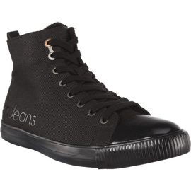 Calvin Klein Aron Waxy Twill Blk sort