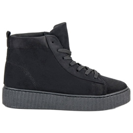 Wilady Sneakers Over anklen sort