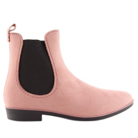 Pink D61 Pink Jodhpur støvler til kvinder lyserød