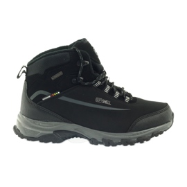 American Club Softshell trekking med en membran sort