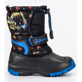 American Club Varm amerikanske Wellies sort