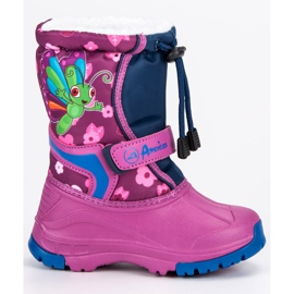 American Club Varm amerikanske Wellies violet