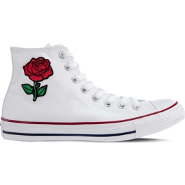 Converse M7650 Vintage Rose hvid