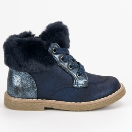 American Club Girls 'American Booties blå