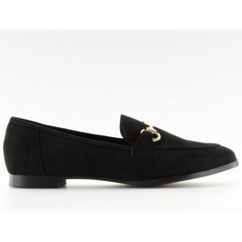 Dame sorte loafers 369-11 II-GAT